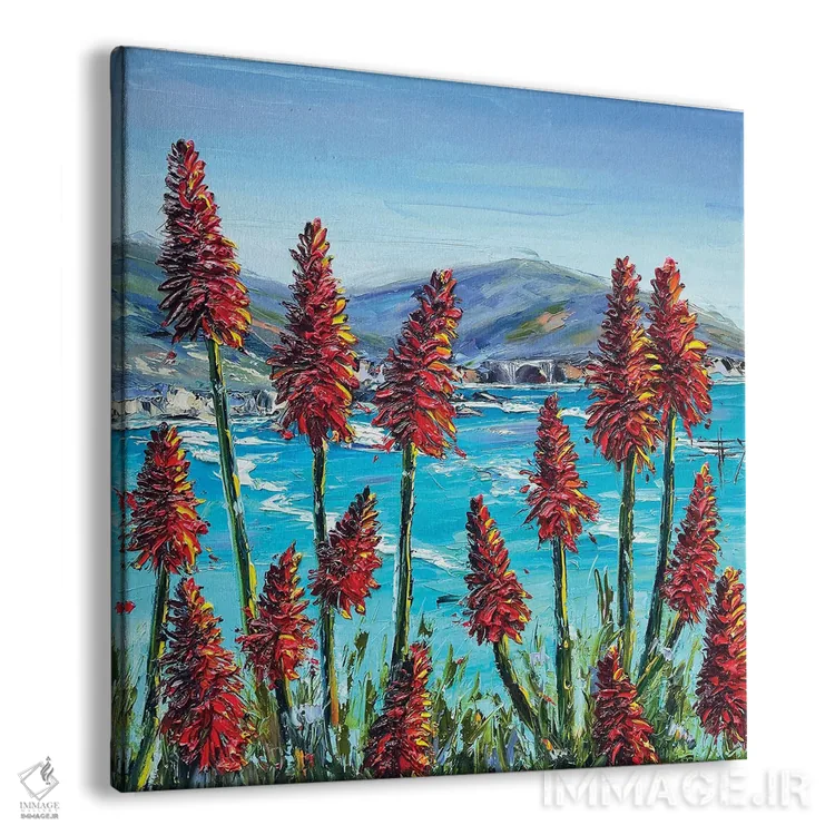 تابلو دکوراتیو وعده بیگ سور اثر لیزا الی - نمای پرسپکتیو محصول