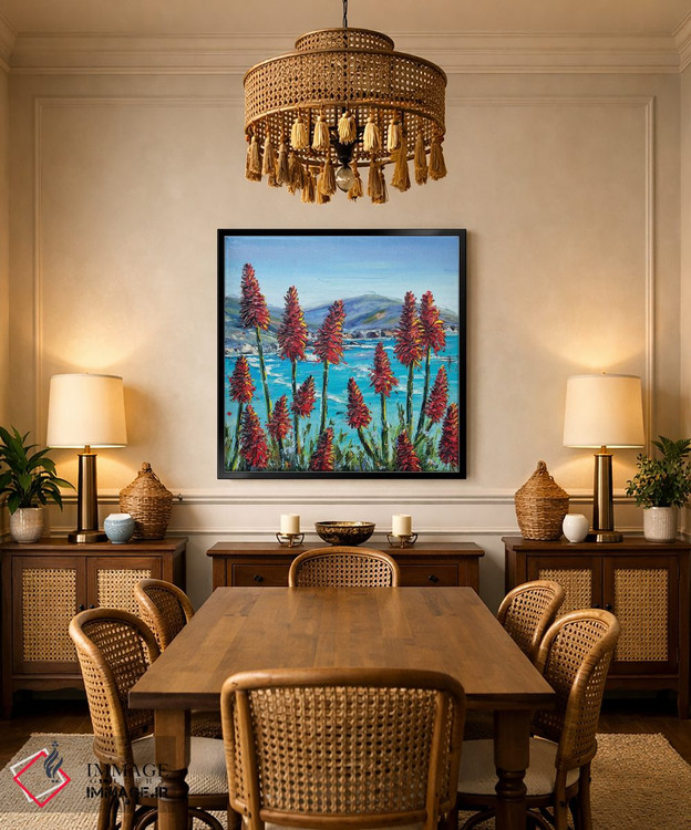 تابلو دکوراتیو وعده بیگ سور اثر لیزا الی - D3B