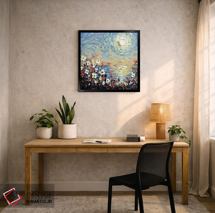 تابلو دکوراتیو دنیای خیالی اثر لیزا الی - D5B