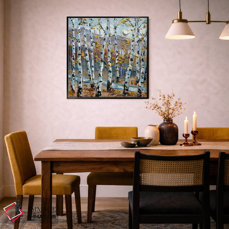 تابلو دکوراتیو نجوای پاییز اثر لیزا الی - D6B