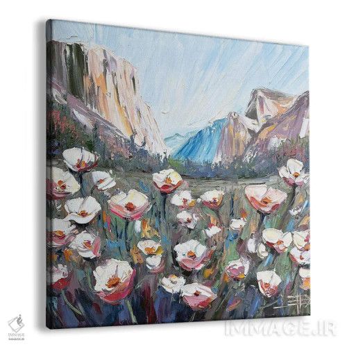 تابلو دکوراتیو چشم انداز احساسی یوسیمیتی اثر لیزا الی - نمای پرسپکتیو محصول