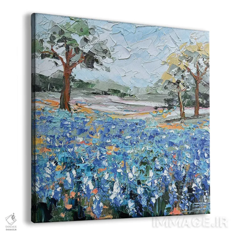 تابلو دکوراتیو افسانه ای از تگزاس اثر لیزا الی - نمای پرسپکتیو محصول