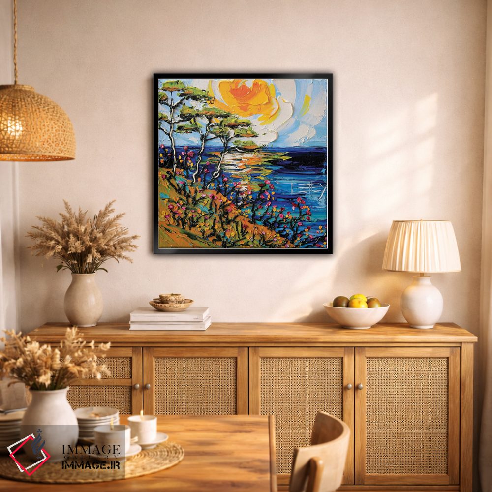 تابلو دکوراتیو فقط یک روز دیگر اثر لیزا الی - D1B