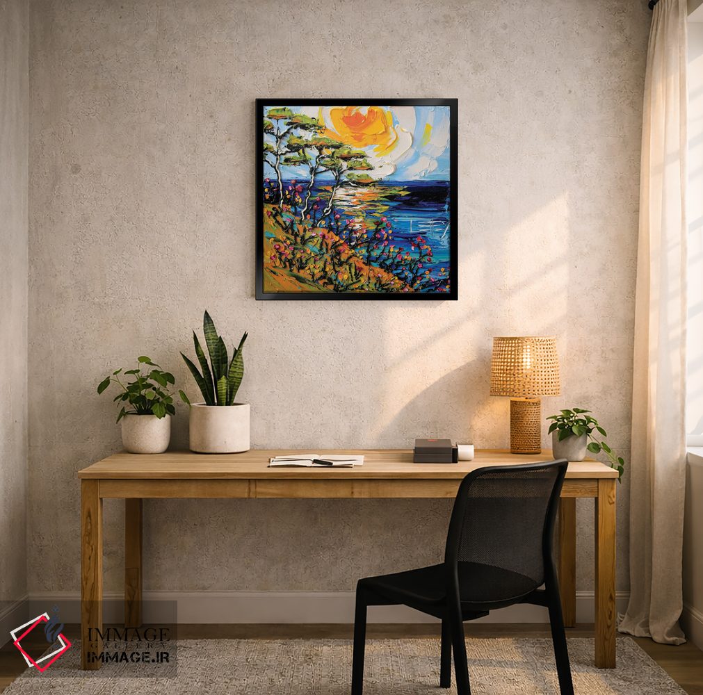 تابلو دکوراتیو فقط یک روز دیگر اثر لیزا الی - D4B