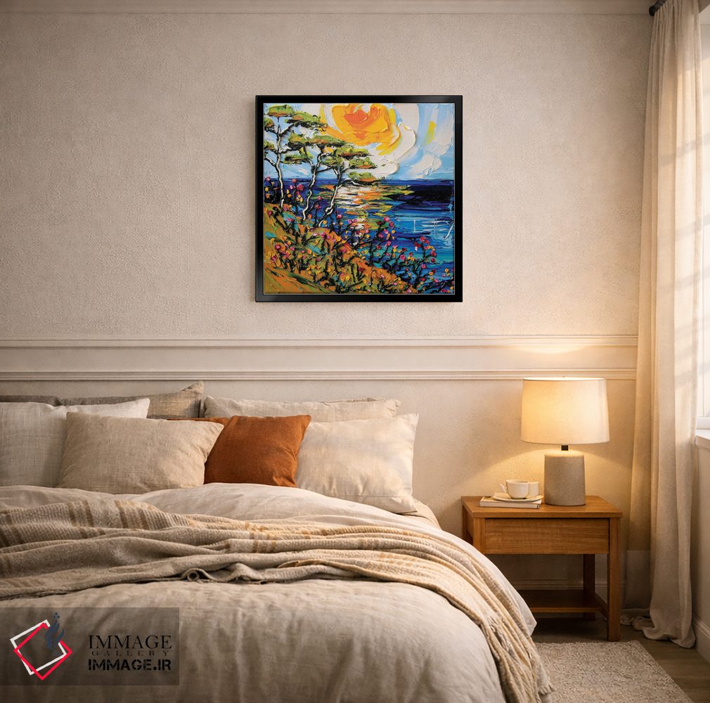 تابلو دکوراتیو فقط یک روز دیگر اثر لیزا الی - D5B