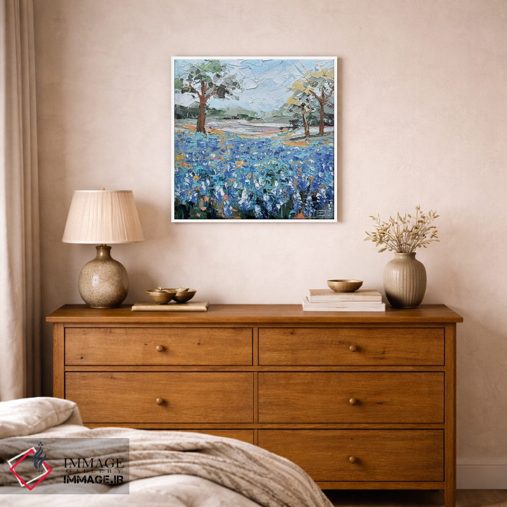 تابلو دکوراتیو افسانه ای از تگزاس اثر لیزا الی - D1W