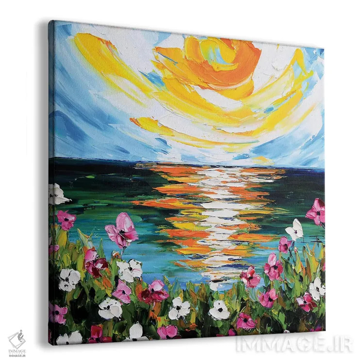 تابلو دکوراتیو افسون مونتری اثر لیزا الی - نمای پرسپکتیو محصول