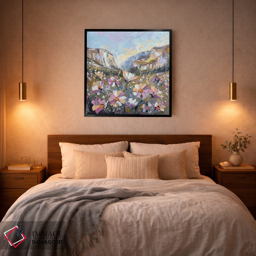 تابلو دکوراتیو شکوفه های یوسیمیتی اثر لیزا الی - D3B