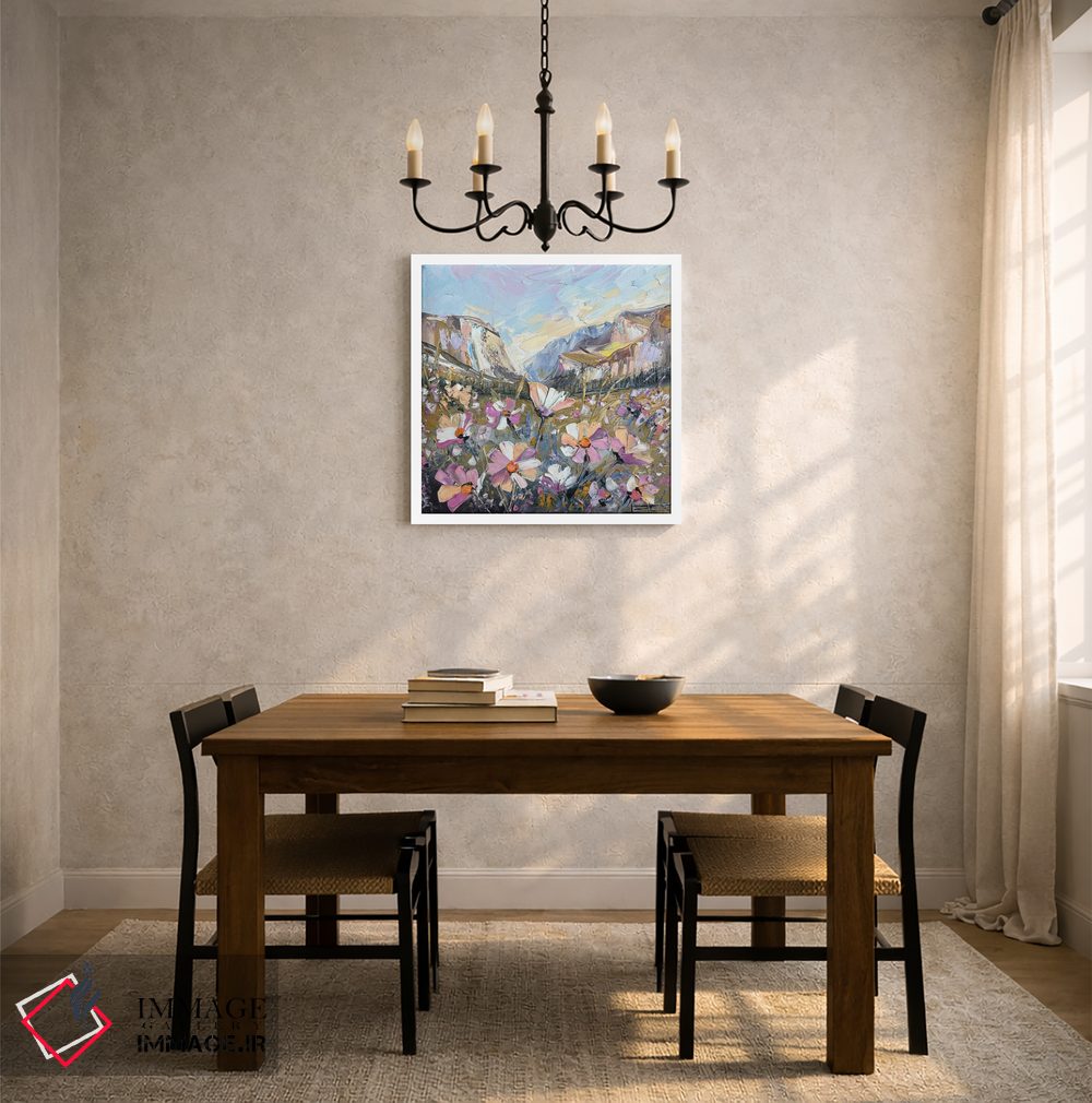 تابلو دکوراتیو شکوفه های یوسیمیتی اثر لیزا الی - D4W