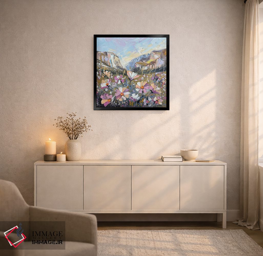 تابلو دکوراتیو شکوفه های یوسیمیتی اثر لیزا الی - D6B