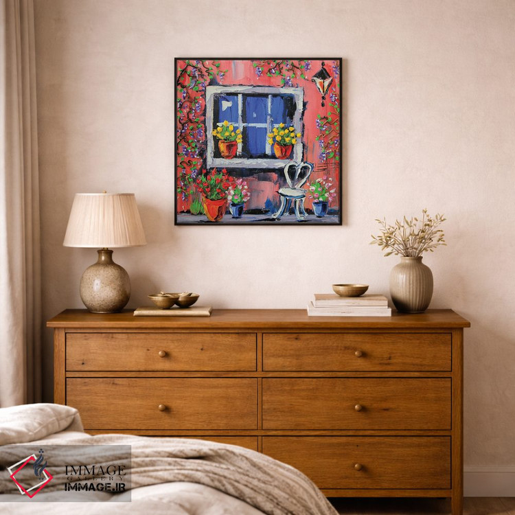 تابلو دکوراتیو عشق فراوان اثر لیزا الی - D1B