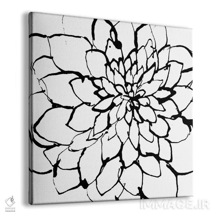 تابلو مینیمال باغ ها I اثر لسیا بینکین - نمای پرسپکتیو محصول