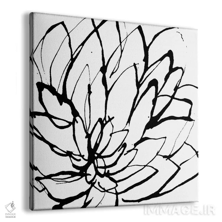 تابلو مینیمال باغ ها II اثر لسیا بینکین - نمای پرسپکتیو محصول