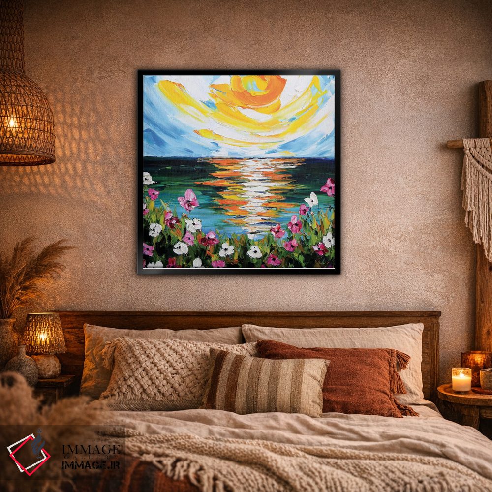 تابلو دکوراتیو افسون مونتری اثر لیزا الی - D2B