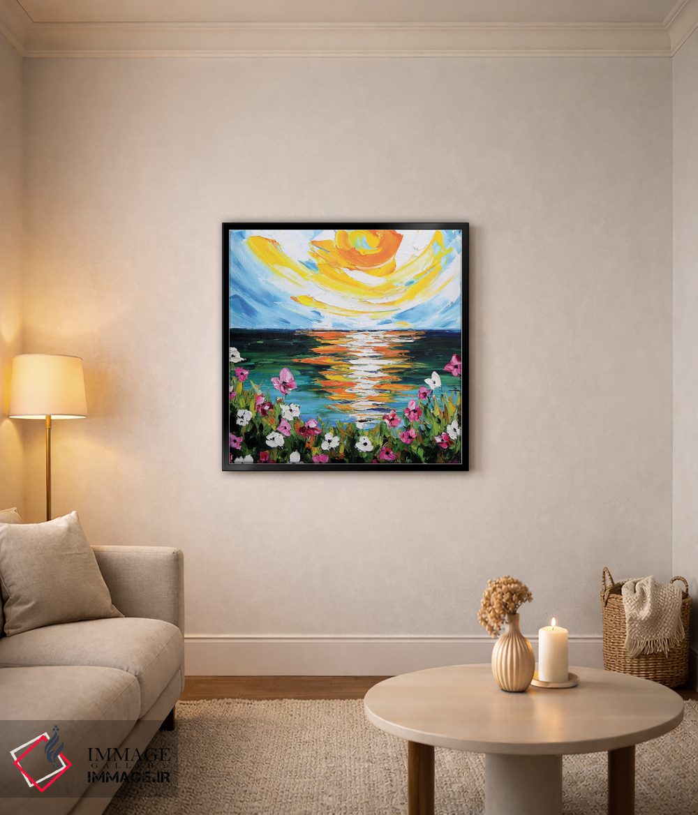 تابلو دکوراتیو افسون مونتری اثر لیزا الی - D4B