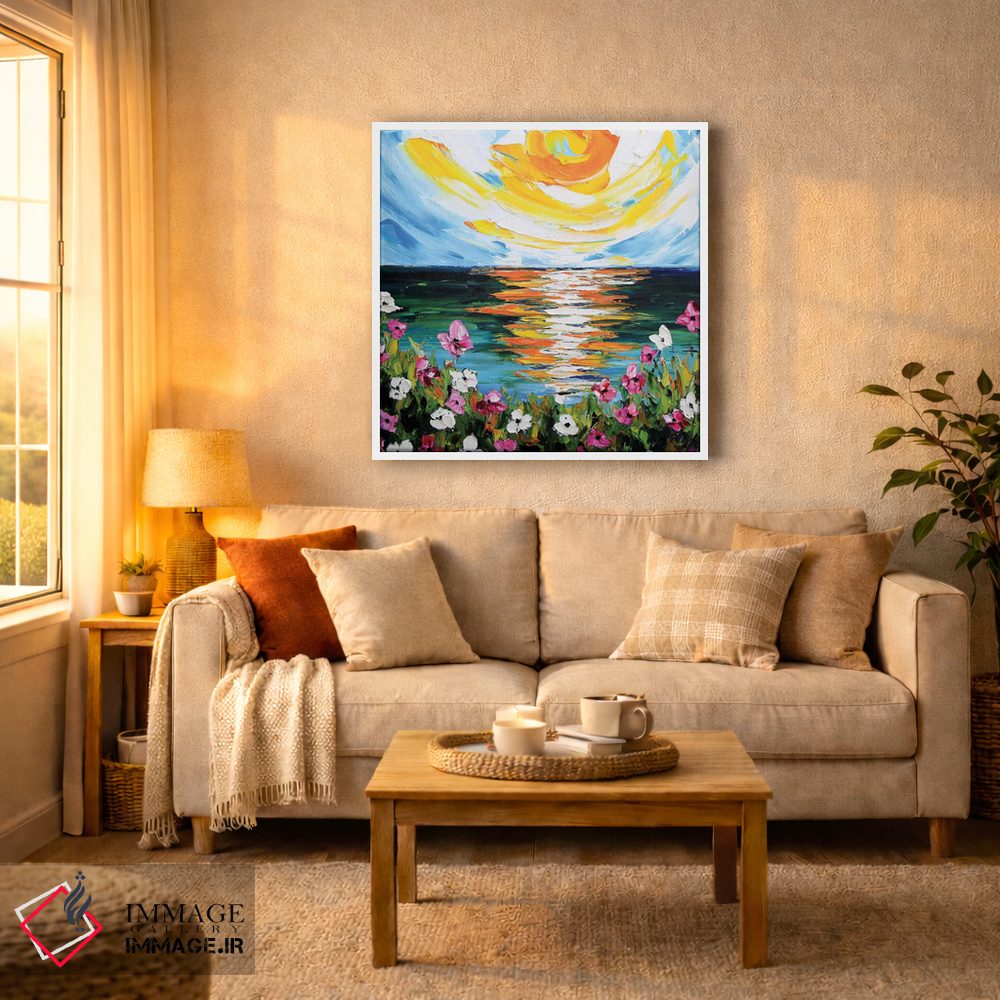 تابلو دکوراتیو افسون مونتری اثر لیزا الی - D6W