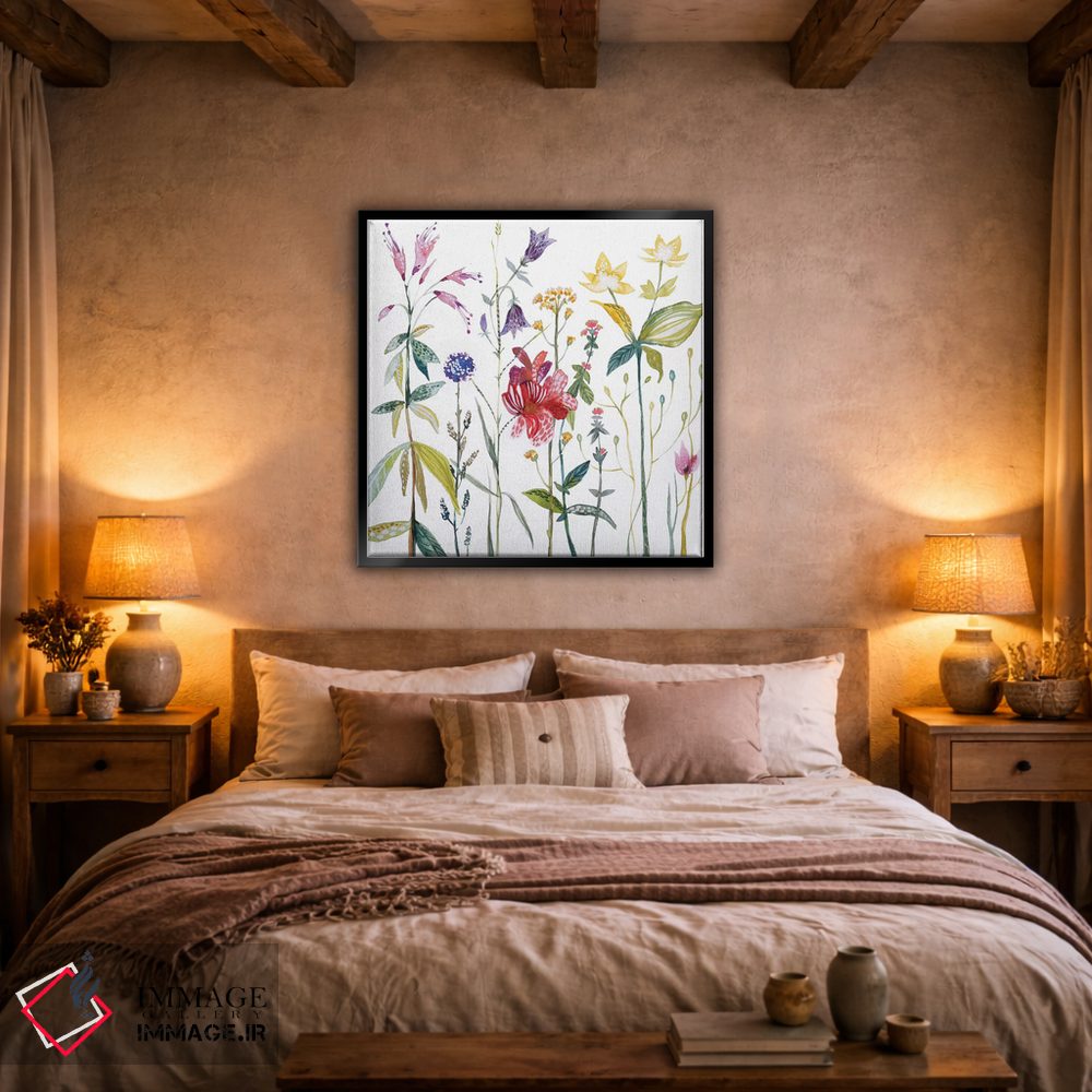 تابلو دکوراتیو چمنزارها ۱ اثر لسیا بینکین - D3B