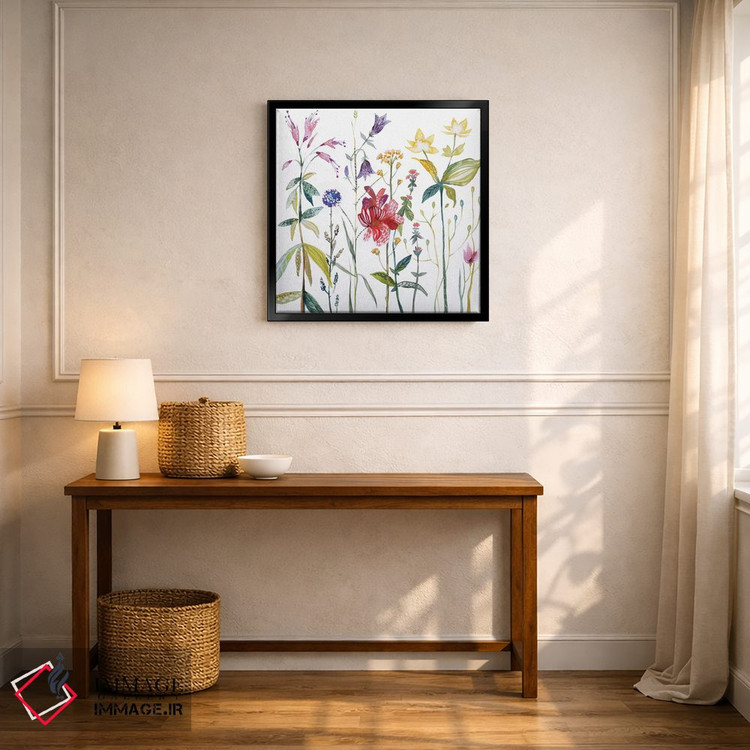 تابلو دکوراتیو چمنزارها ۱ اثر لسیا بینکین - D6B