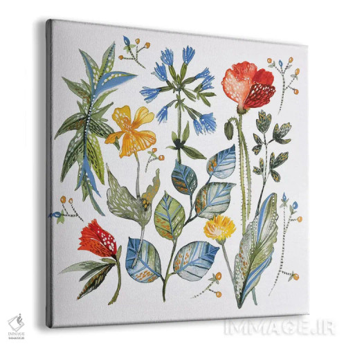 تابلو دکوراتیو چمنزارها ۲ اثر لسیا بینکین - نمای پرسپکتیو محصول