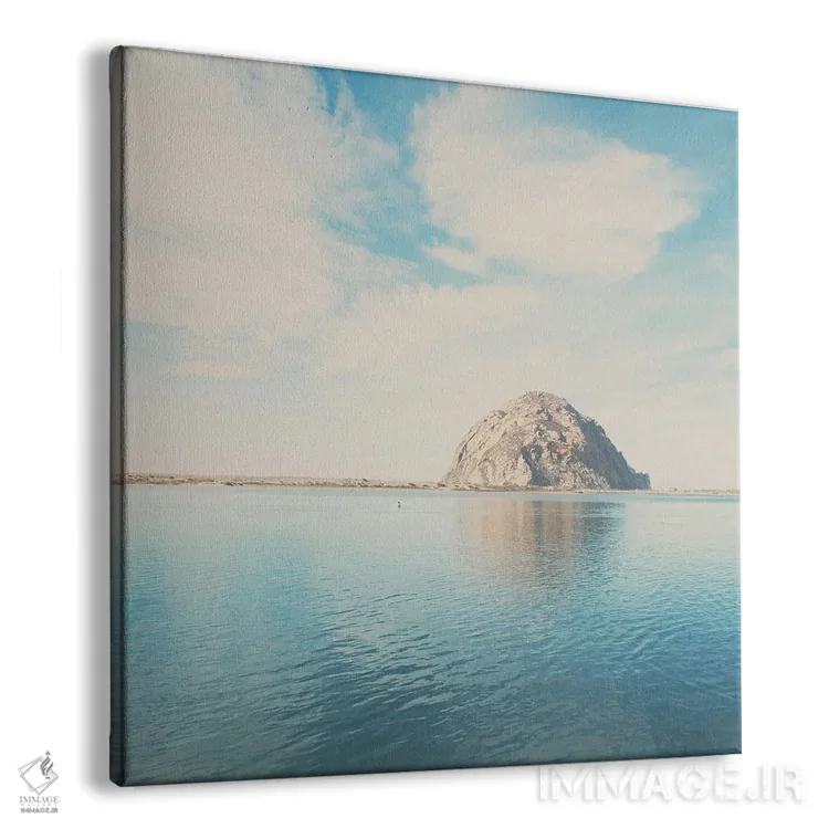 تابلو دکوراتیو صخره مورو اثر لورا ایوانز - نمای پرسپکتیو محصول