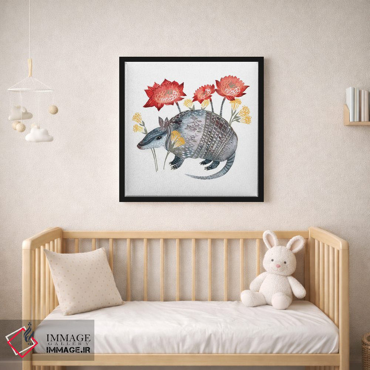 تابلو دکوراتیو آرما armadillo armadillo لنا اثر لسیا بینکین - D2B