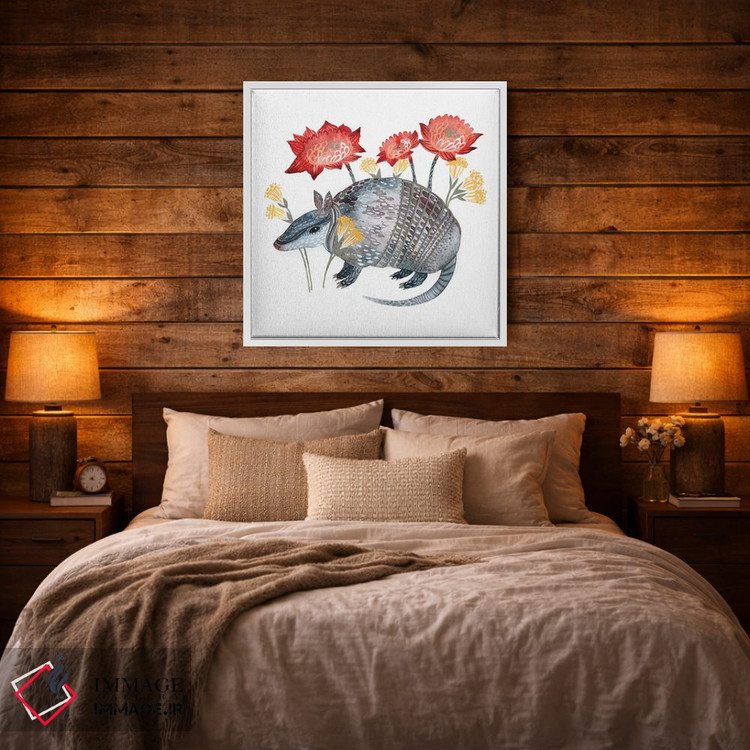 تابلو دکوراتیو آرما armadillo armadillo لنا اثر لسیا بینکین - D3W
