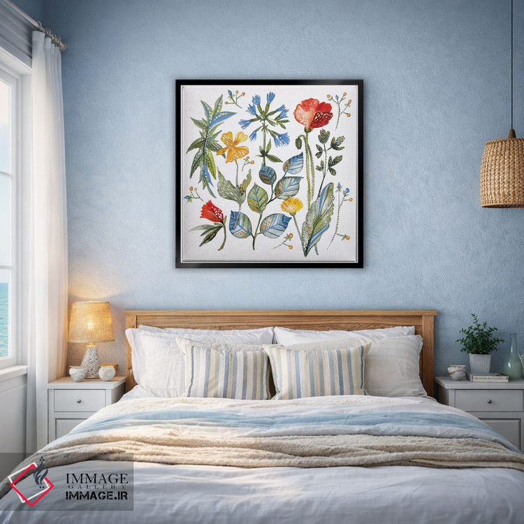 تابلو دکوراتیو چمنزارها ۲ اثر لسیا بینکین - D4B