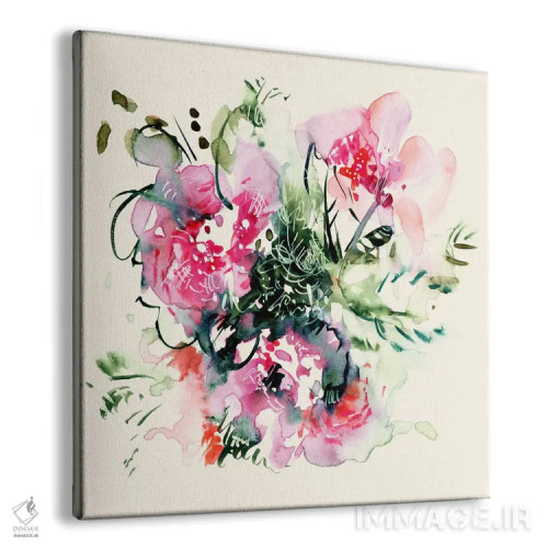 تابلو انتزاعی تعطیلات اثر لسیا بینکین - نمای پرسپکتیو محصول