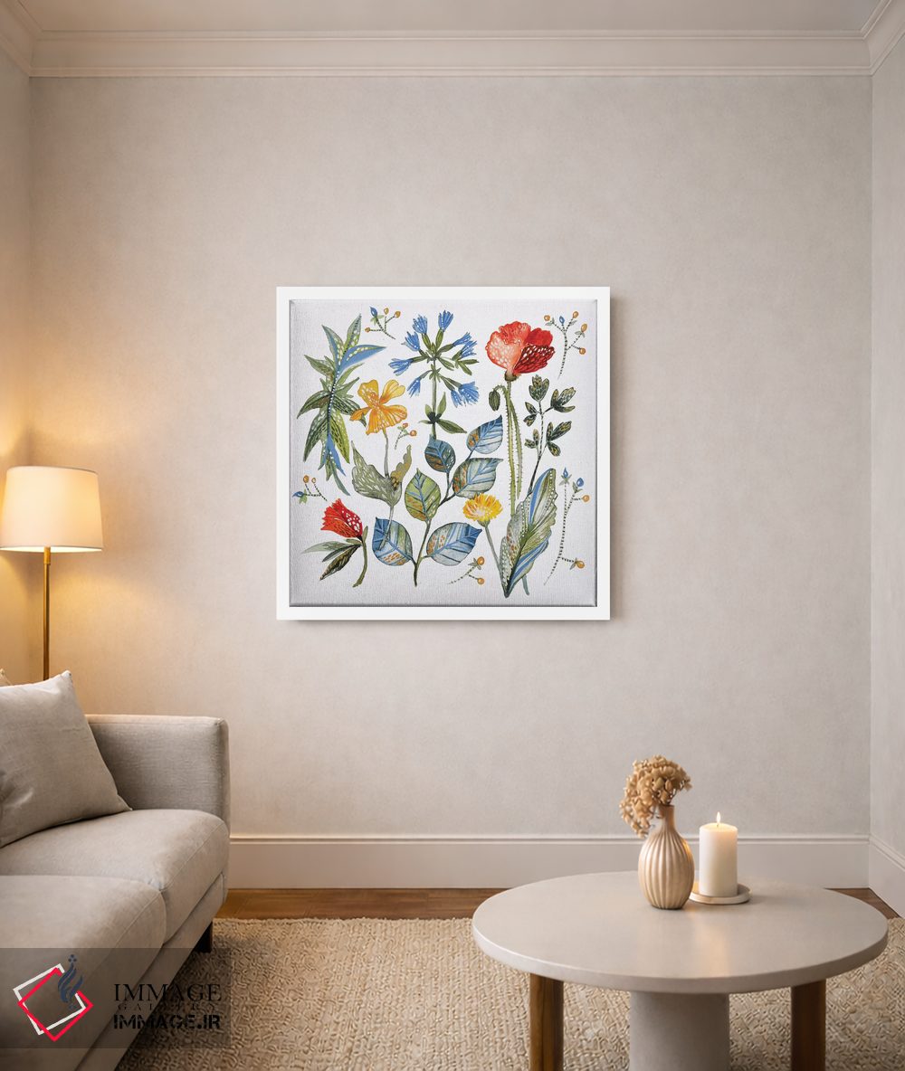 تابلو دکوراتیو چمنزارها ۲ اثر لسیا بینکین - D2W