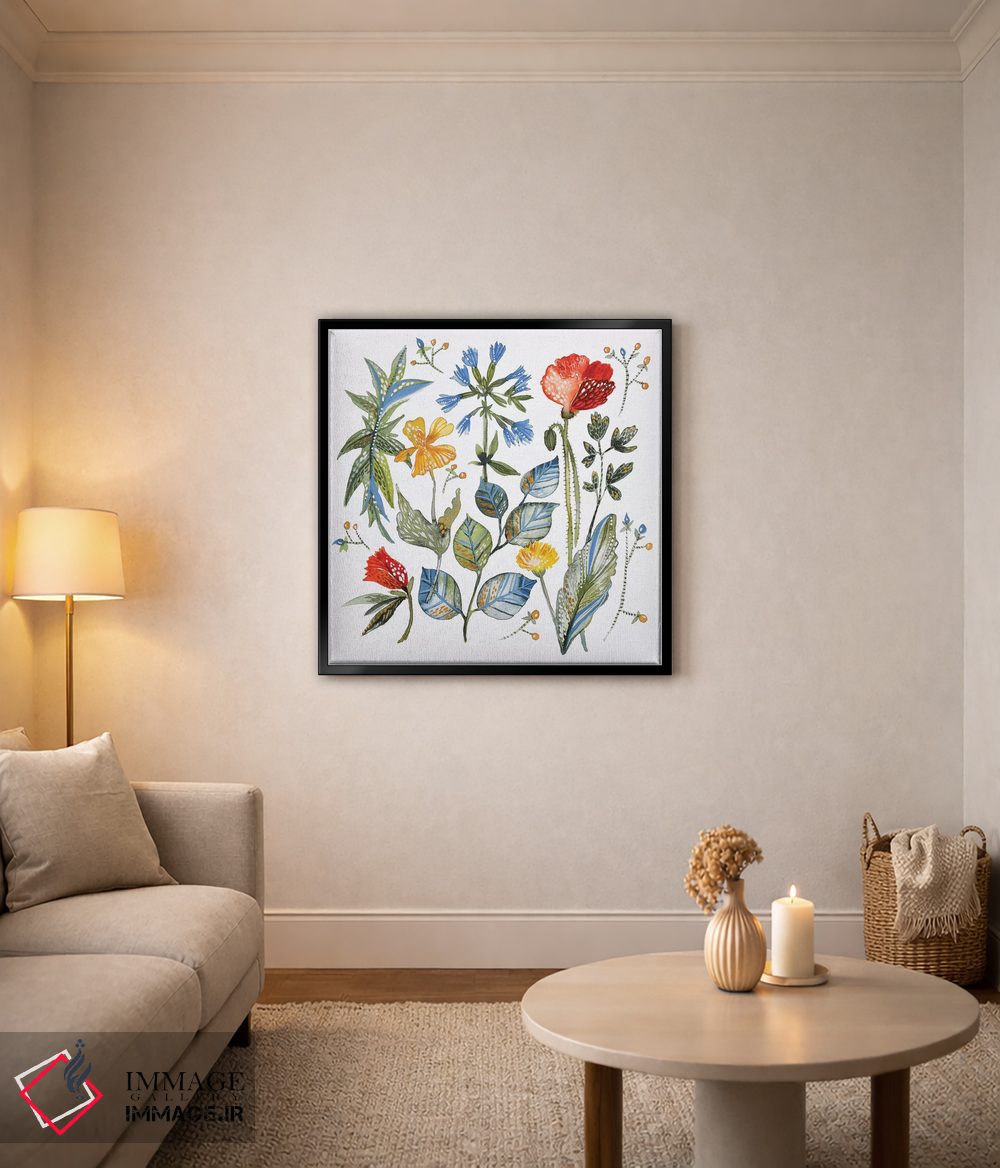 تابلو دکوراتیو چمنزارها ۲ اثر لسیا بینکین - D5B