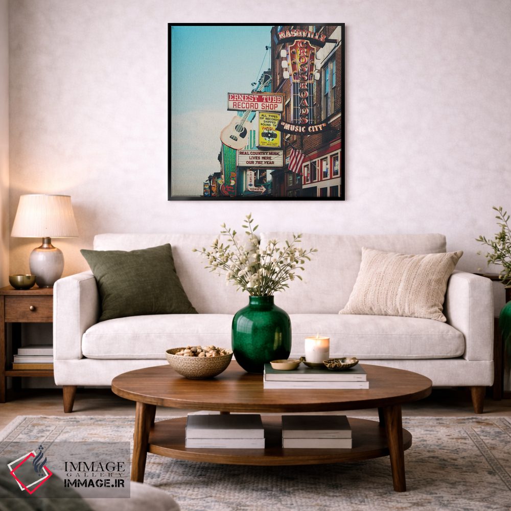 تابلو دکوراتیو برادوی پایین اثر لورا ایوانز - D2B