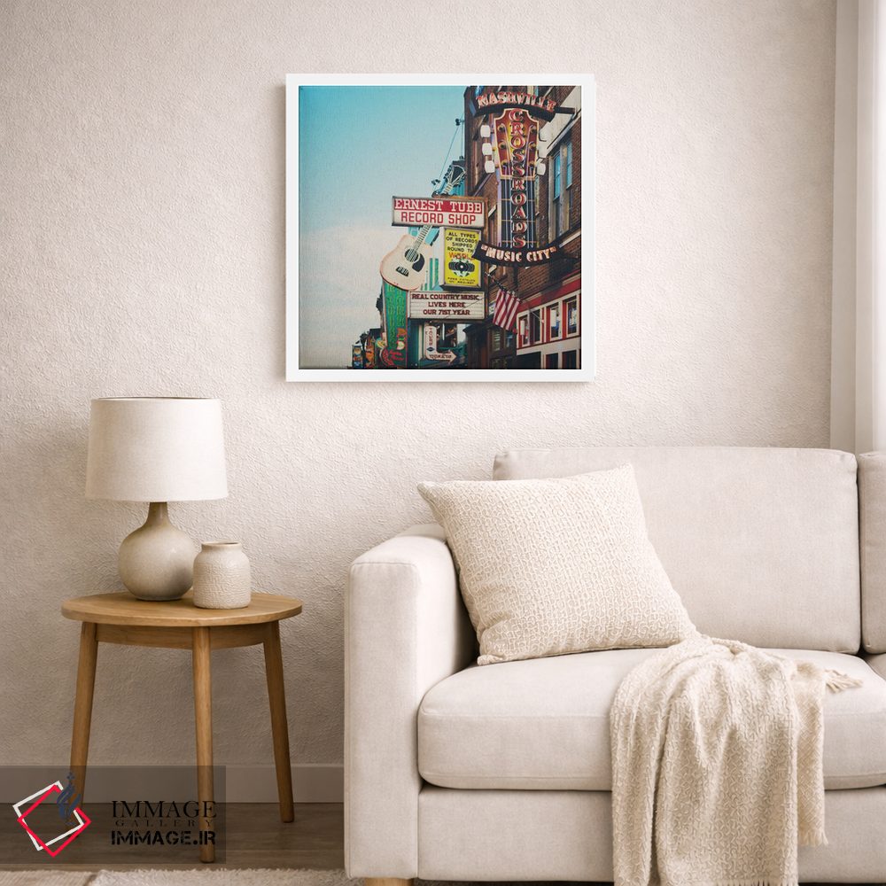 تابلو دکوراتیو برادوی پایین اثر لورا ایوانز - D5W