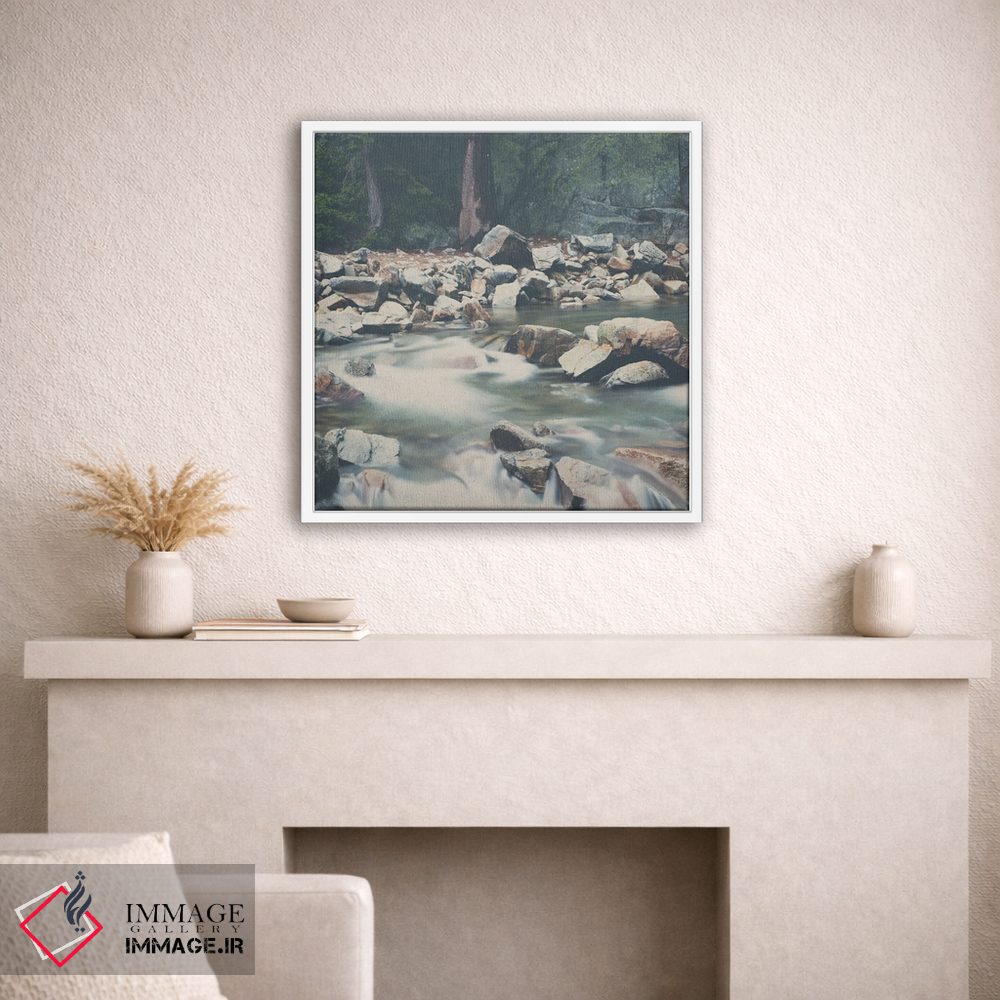 تابلو دکوراتیو دریاچه تاهو جای جادویی است اثر لورا ایوانز - D1W