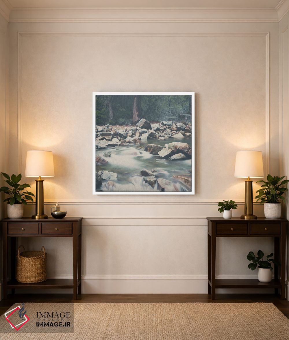 تابلو دکوراتیو دریاچه تاهو جای جادویی است اثر لورا ایوانز - D4W