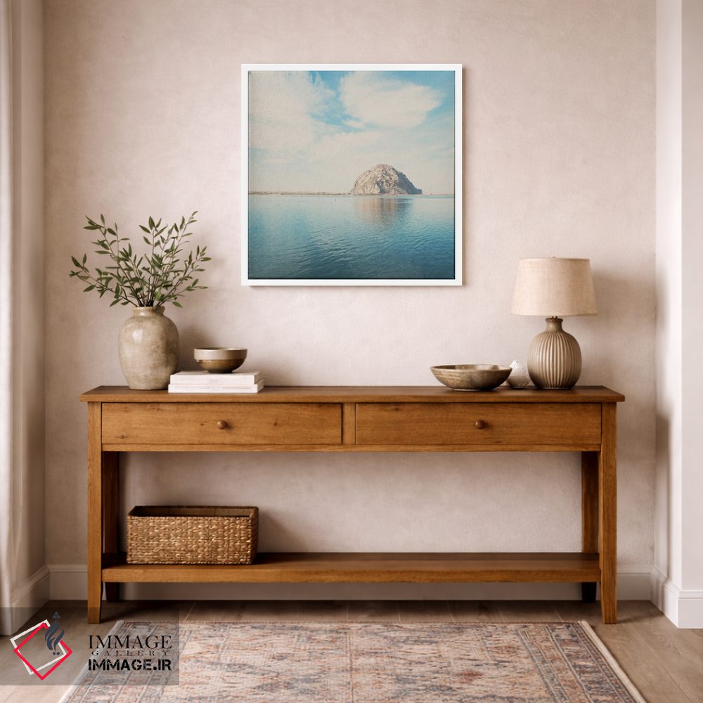 تابلو دکوراتیو صخره مورو اثر لورا ایوانز - D4W