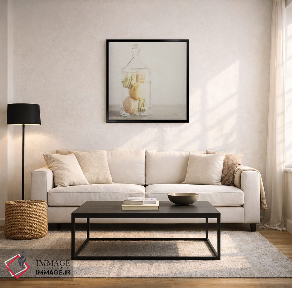 تابلو دکوراتیو ماکارون ها اثر لورا ایوانز - D3B