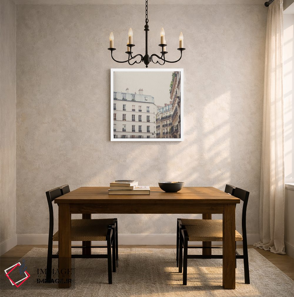 تابلو دکوراتیو معماری پاریس اثر لورا ایوانز - D4W