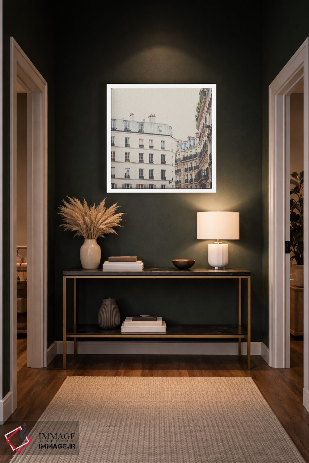 تابلو دکوراتیو معماری پاریس اثر لورا ایوانز - D5W