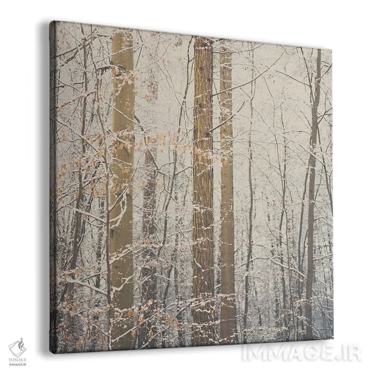 تابلو دکوراتیو پس از برف اثر لورا ایوانز - نمای پرسپکتیو محصول