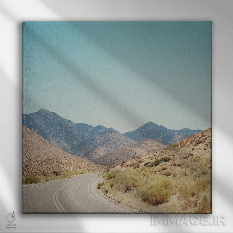 تابلو دکوراتیو گذرگاه واکر اثر لورا ایوانز - نمای روبهرو روی دیوار