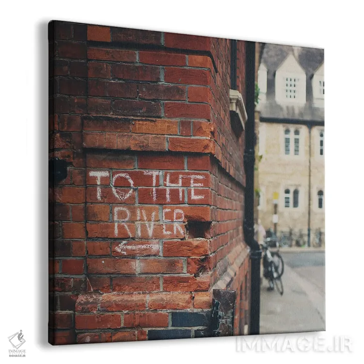 تابلو دکوراتیو به سمت رودخانه اثر لورا ایوانز - نمای پرسپکتیو محصول