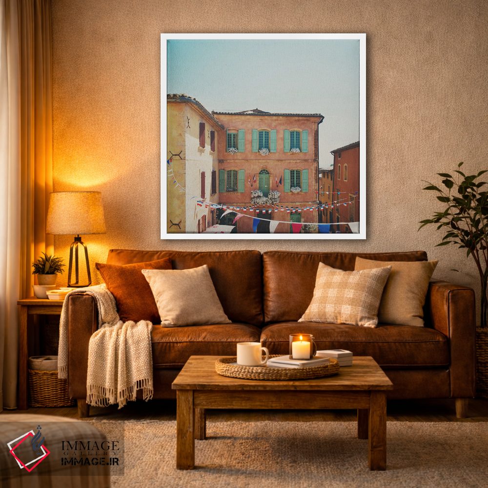 تابلو دکوراتیو Provence,روسینیون، پروانس اثر لورا ایوانز - D1W