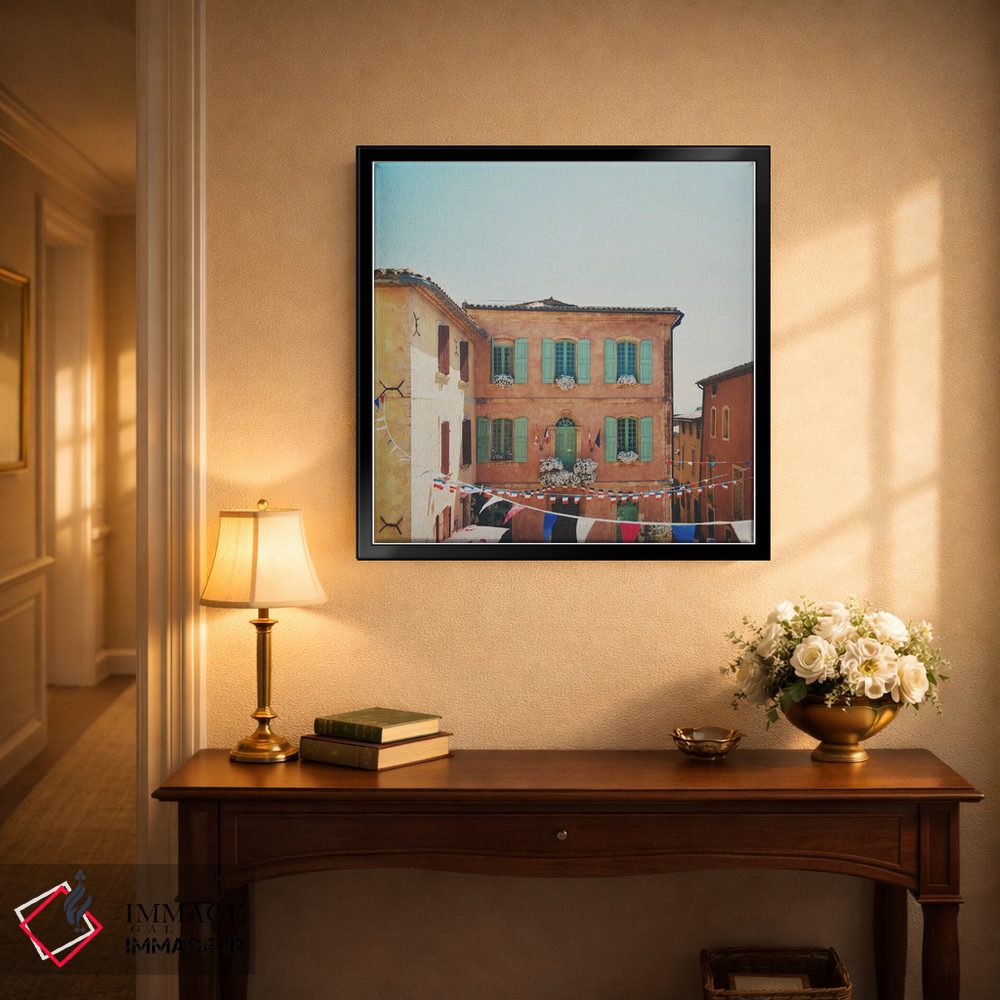 تابلو دکوراتیو Provence,روسینیون، پروانس اثر لورا ایوانز - D3B