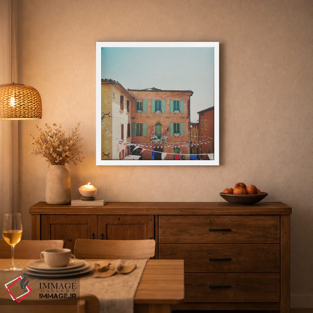 تابلو دکوراتیو Provence,روسینیون، پروانس اثر لورا ایوانز - D2W