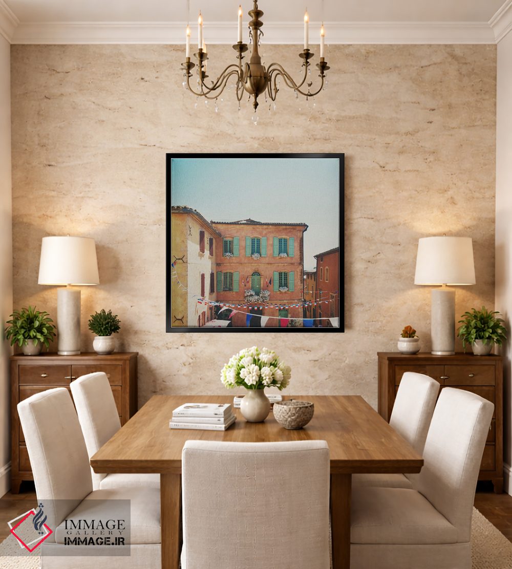 تابلو دکوراتیو Provence,روسینیون، پروانس اثر لورا ایوانز - D4B