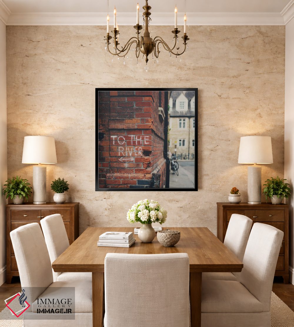 تابلو دکوراتیو به سمت رودخانه اثر لورا ایوانز - D3B