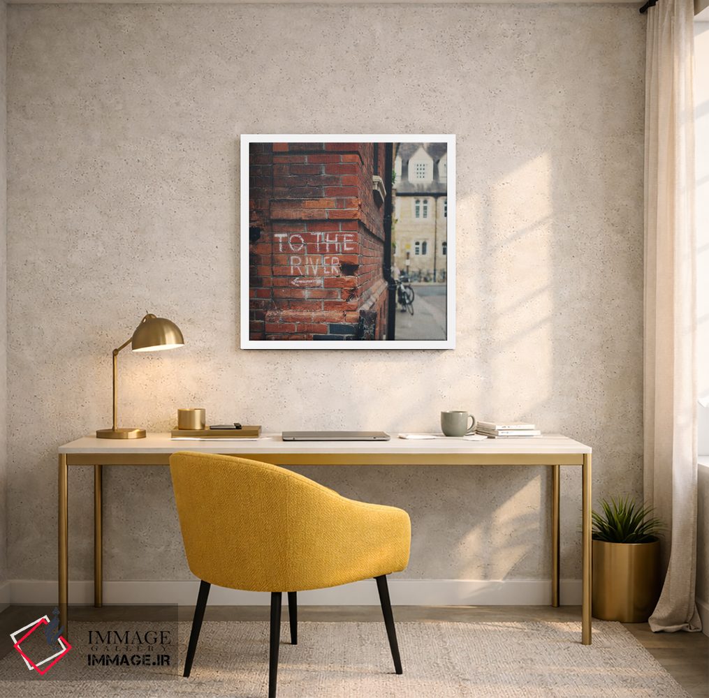 تابلو دکوراتیو به سمت رودخانه اثر لورا ایوانز - D4W