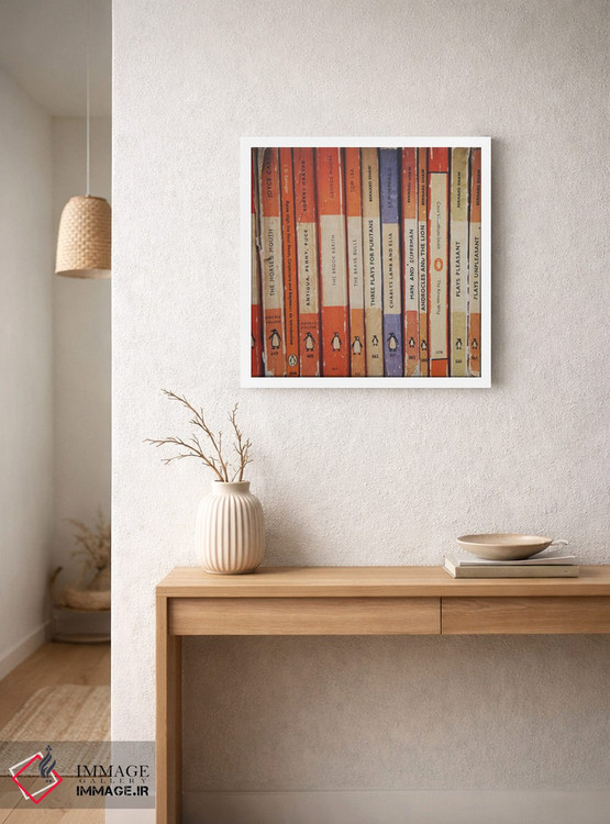 تابلو دکوراتیو همه کتاب ها اثر لورا ایوانز - D3W