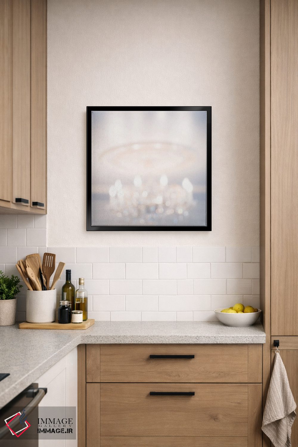 تابلو دکوراتیو لوستر اثر لورا ایوانز - D6B