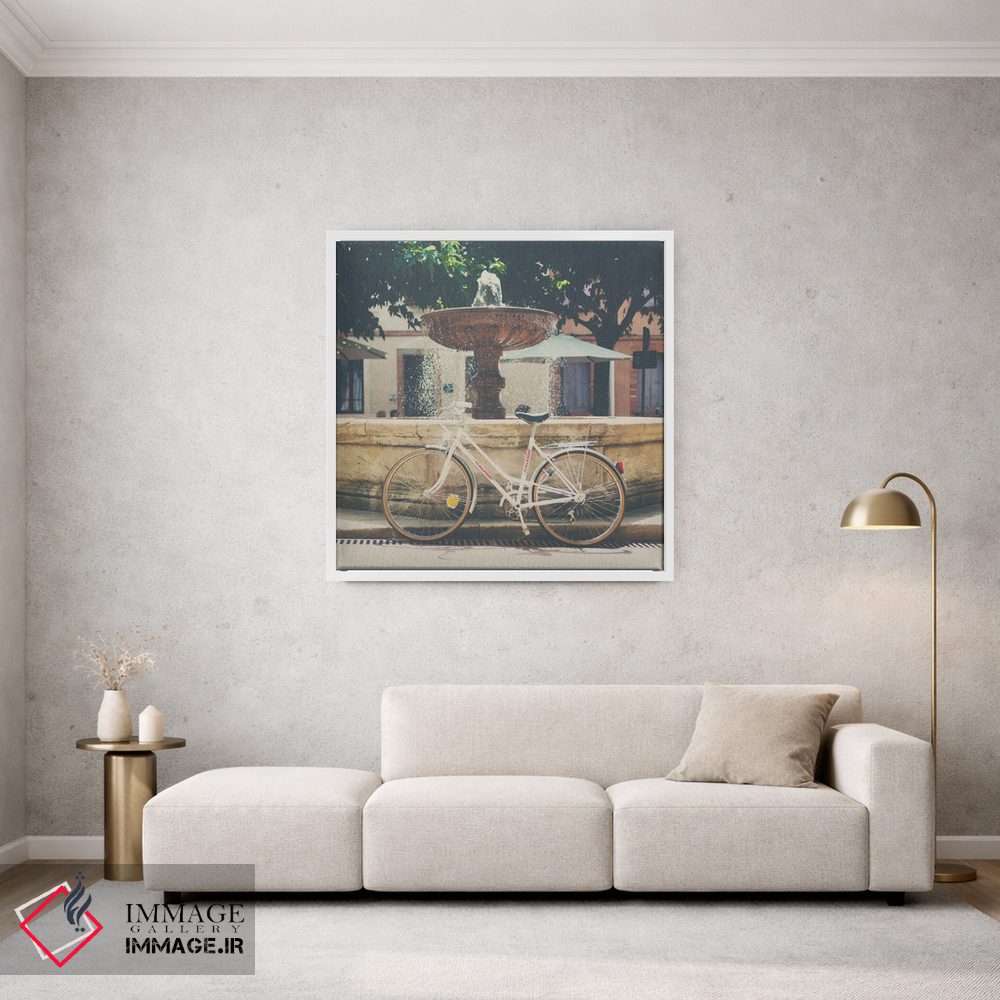 تابلو دکوراتیو دوچرخه سواری در سراسر فرانسه اثر لورا ایوانز - D1W